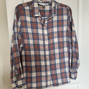 Old Navy “The Classic” Plaid Flannel Shirt - size XXL